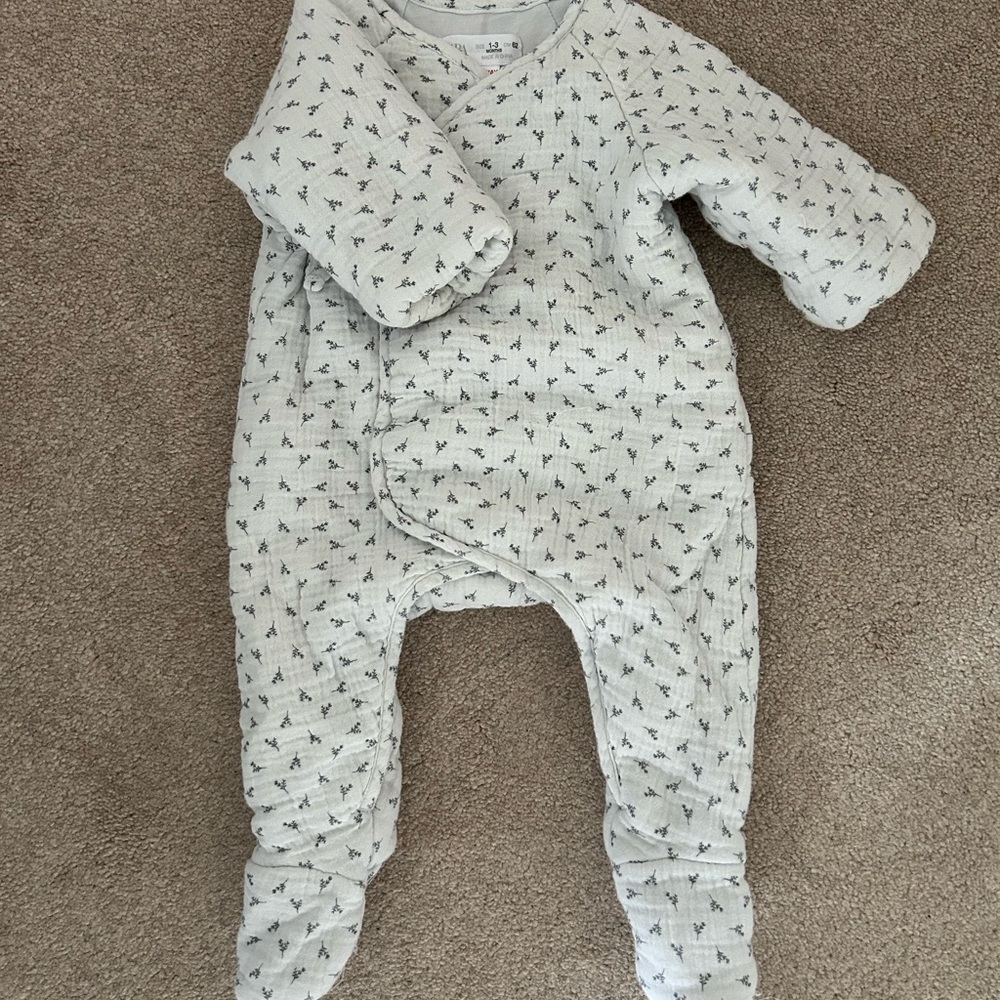Zara 1-3 m, Baby spring one piece outdoor jacket/bunting